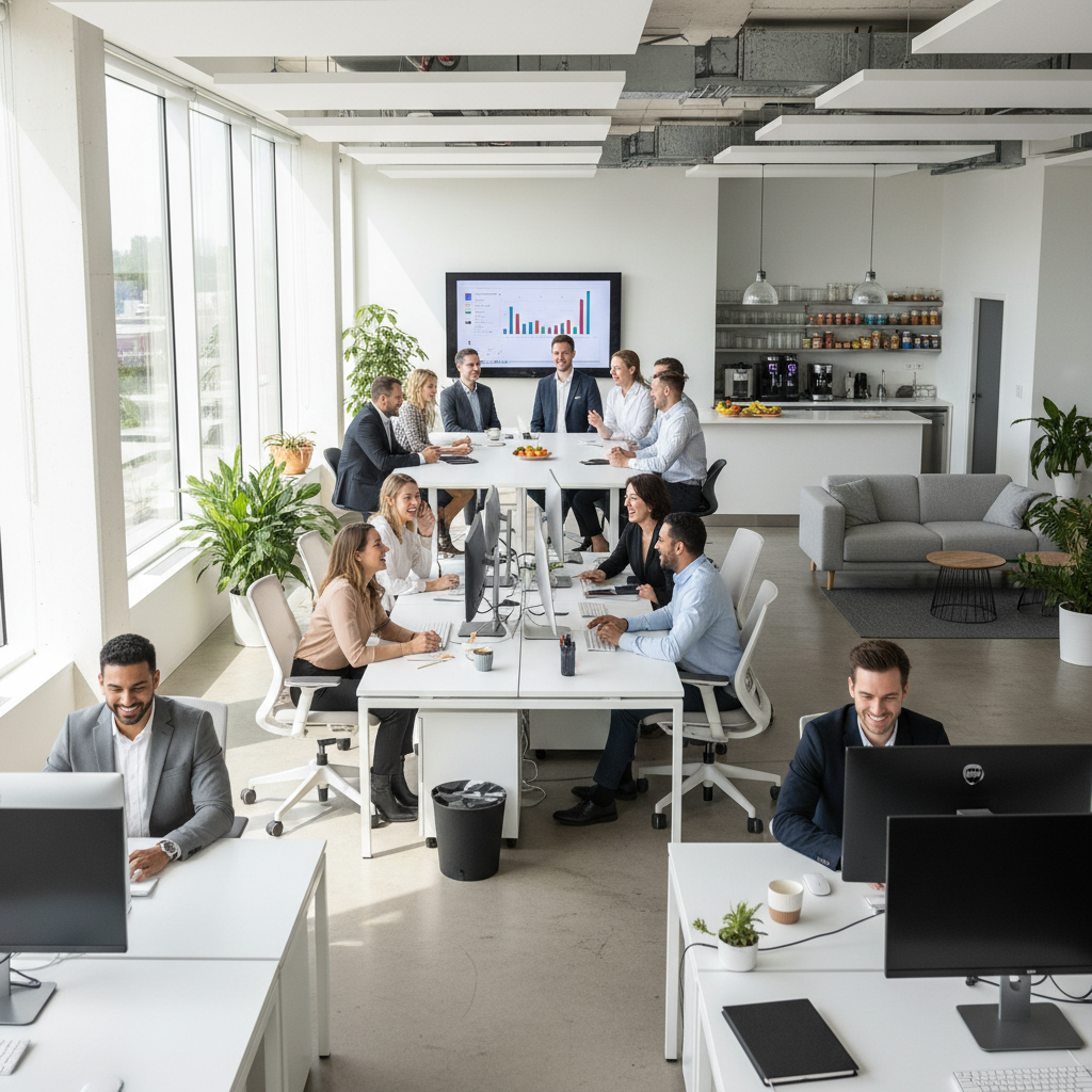 Darbuotojų pasitenkinimas švara biure