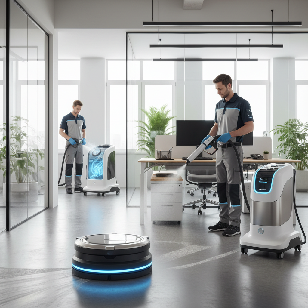 Modernios biurų valymo technologijos