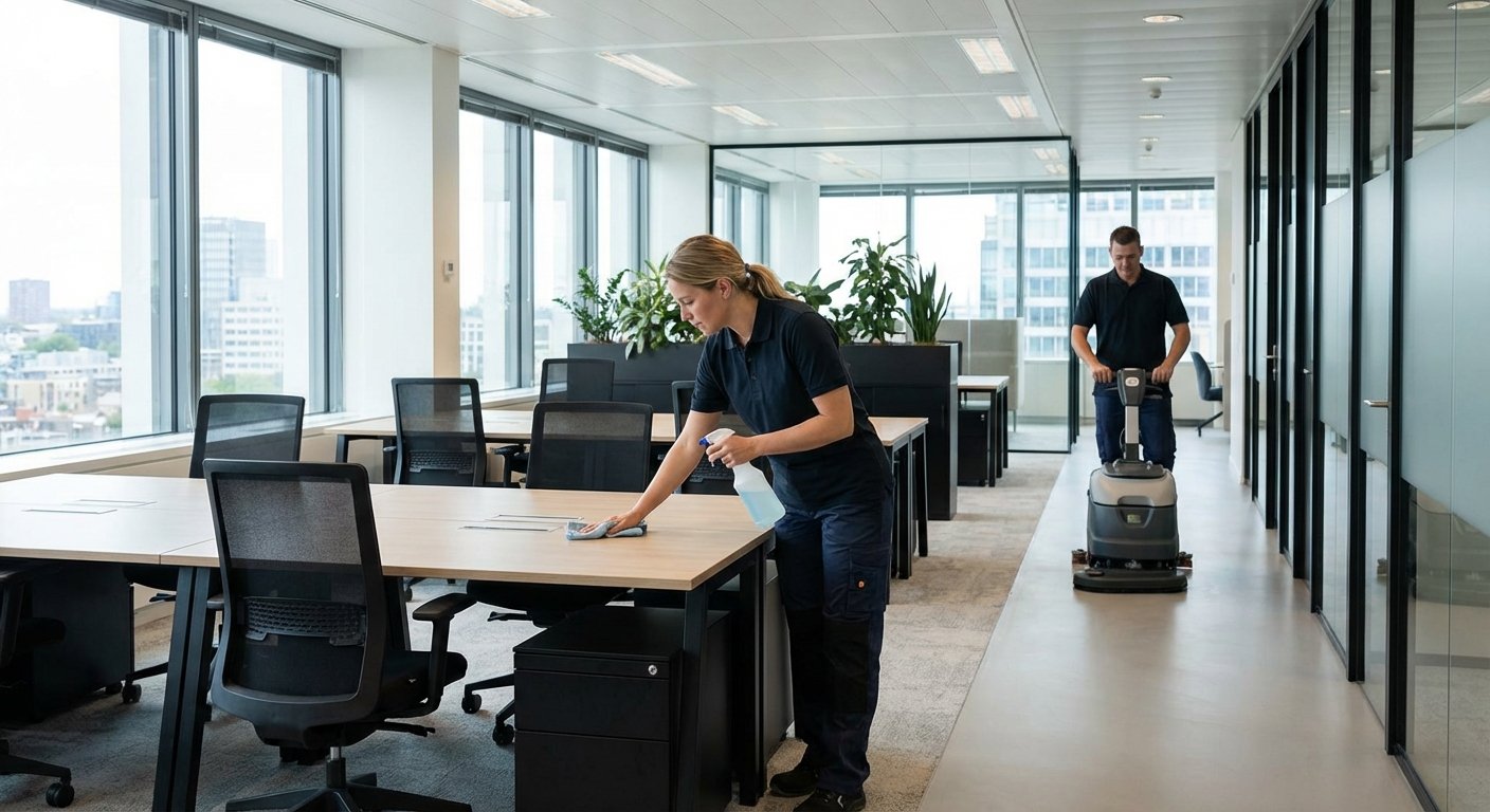 Biuro patalpų kasdieninis valymas