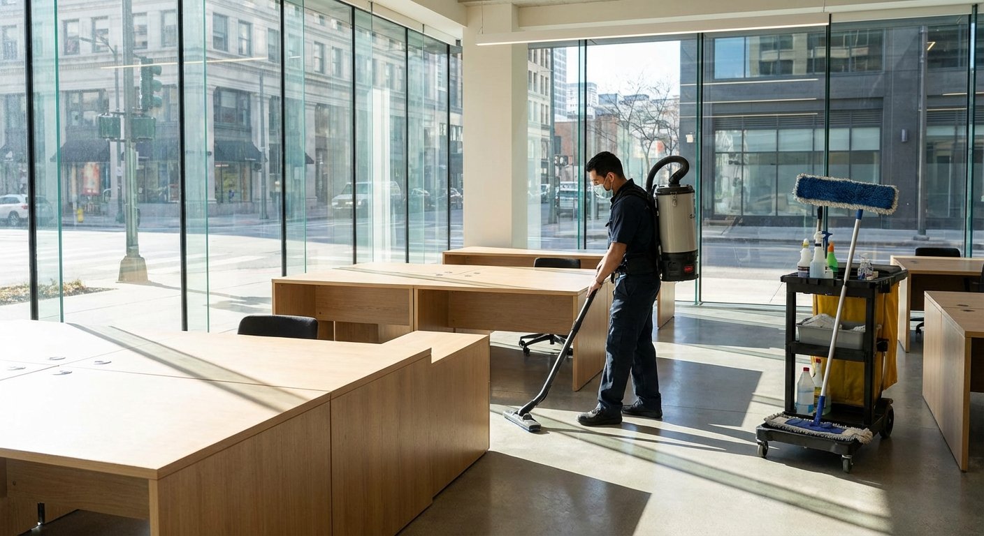 Modernus biuras, kurį valo profesionalas