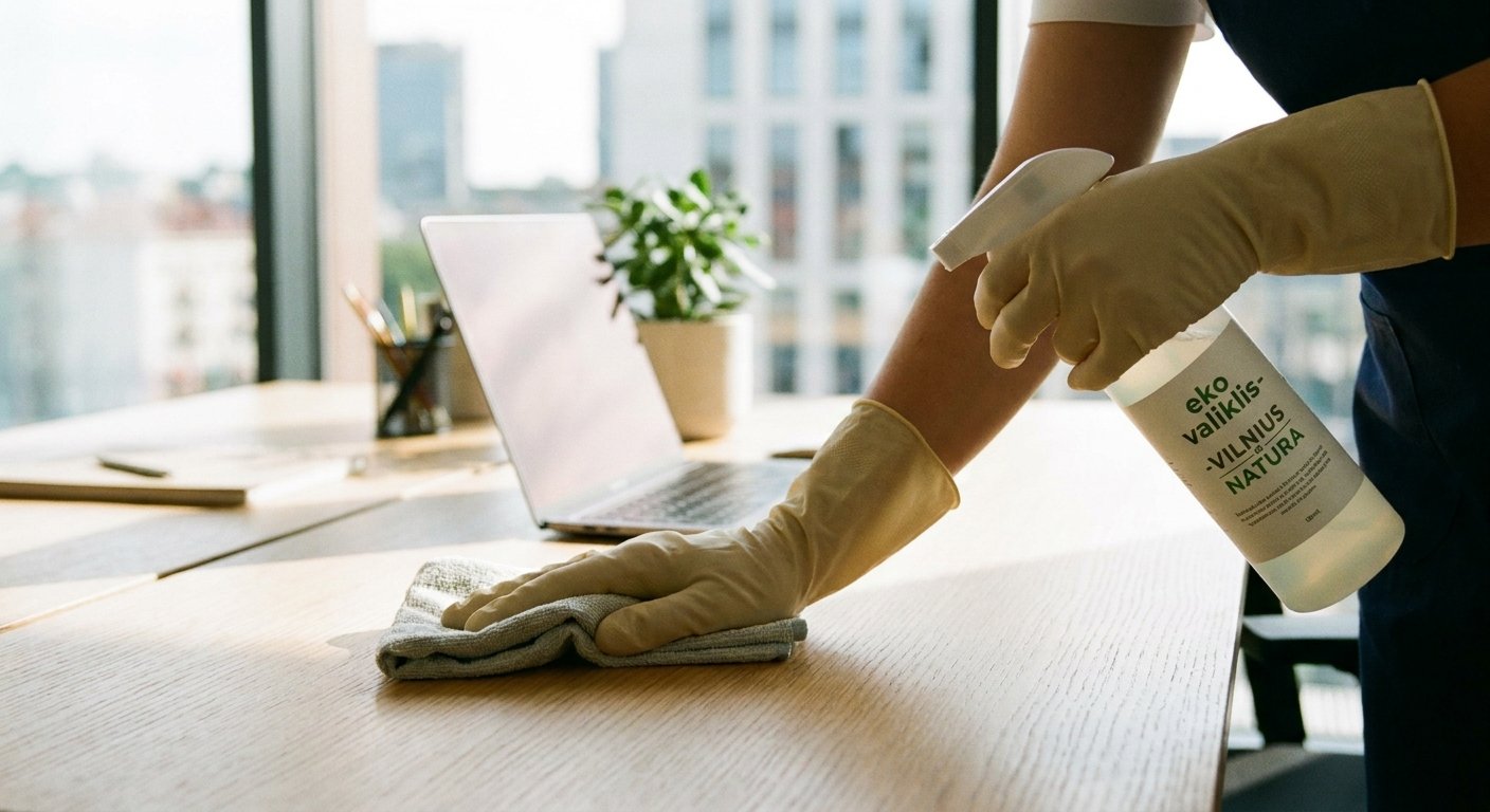 Biurų valymo kainą lemiantys veiksniai Vilniuje: švaros lygis ir naudojamos priemonės