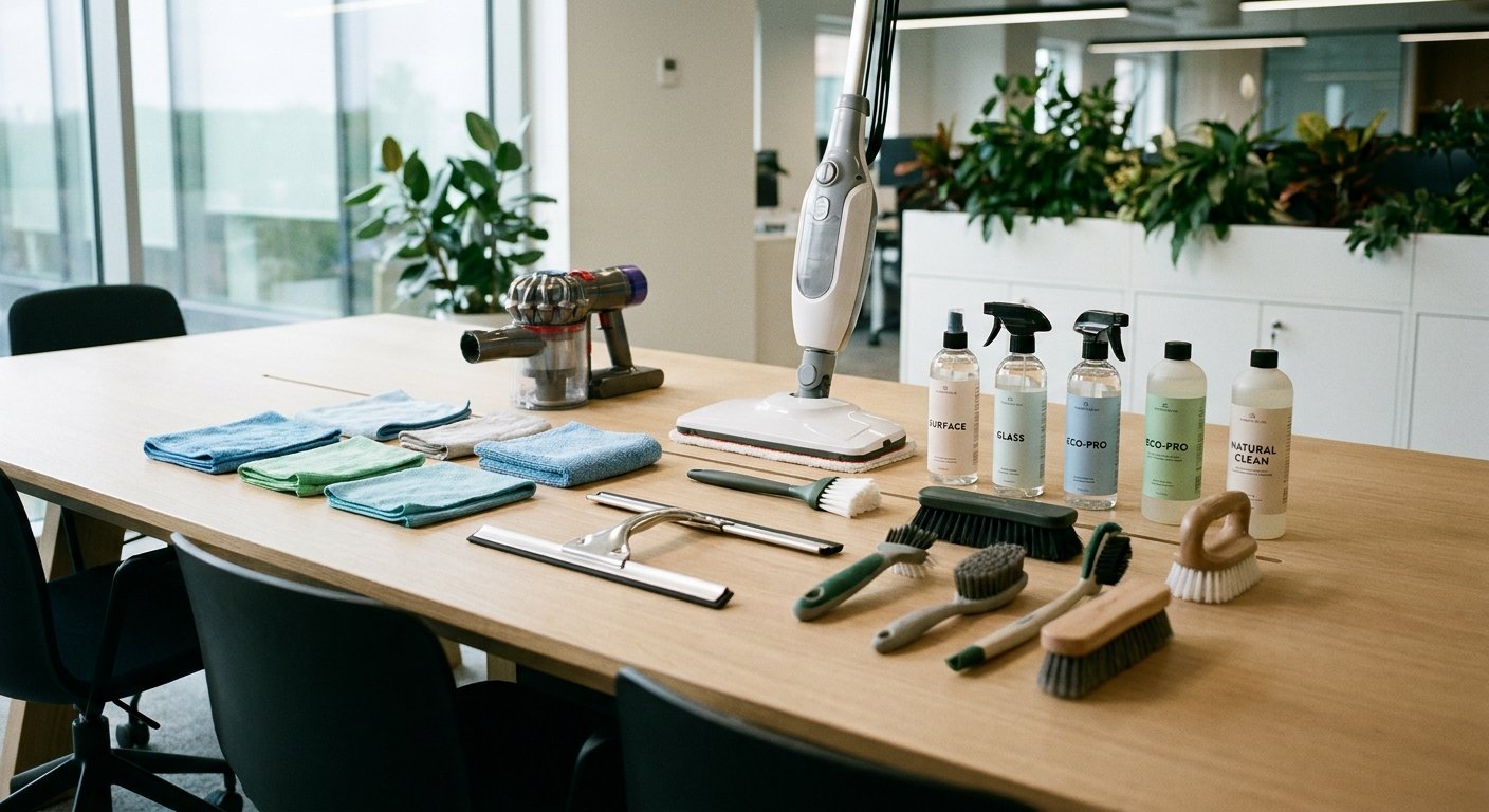 Biurų valymo paslaugos Vilniuje: kas įeina į standartinę paslaugų kainą