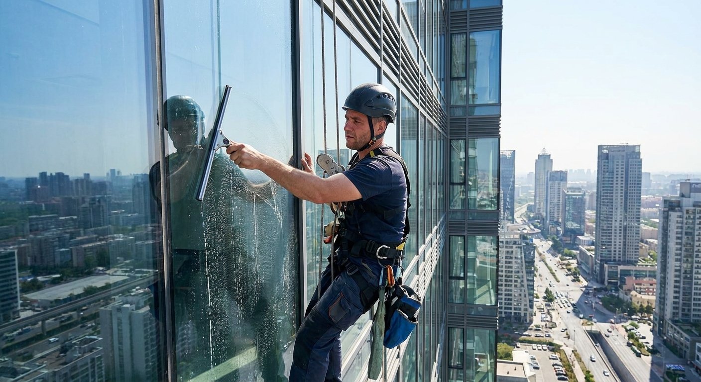 Komercinių patalpų langų valymas profesionaliai