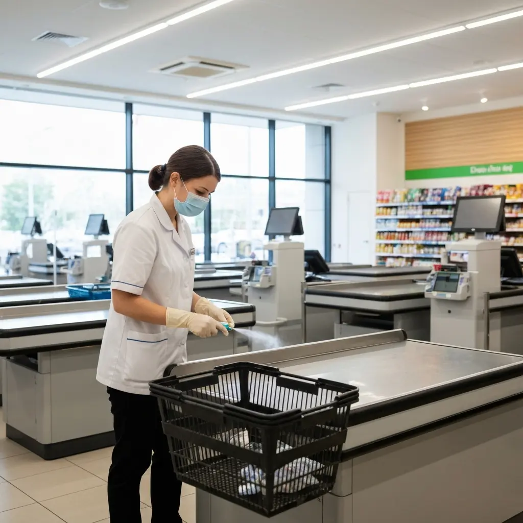 Komercinių parduotuvių dezinfekcija saugo klientų sveikatą